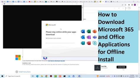 How to Download Microsoft 365 and Office Applications for Offline .